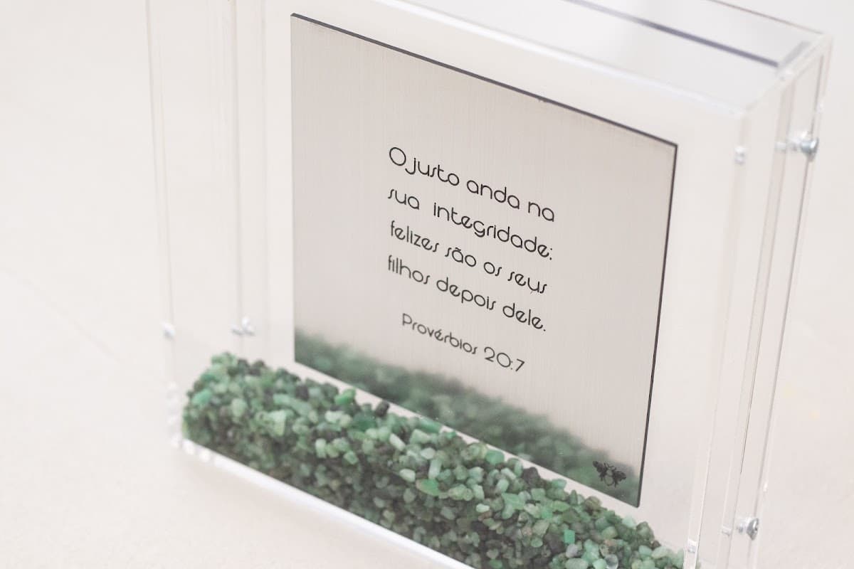 Coleção Fé — Quadro 15 x 15 cm