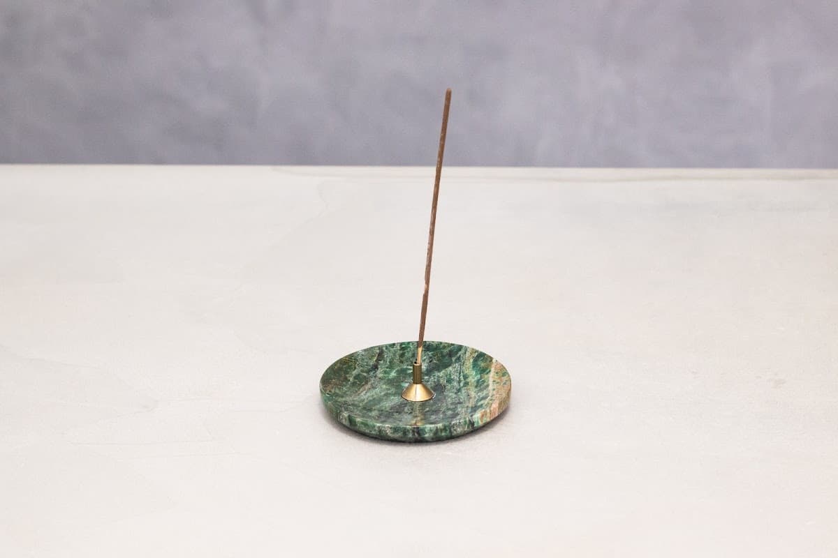Porta-incenso Mini em Jadeíta
