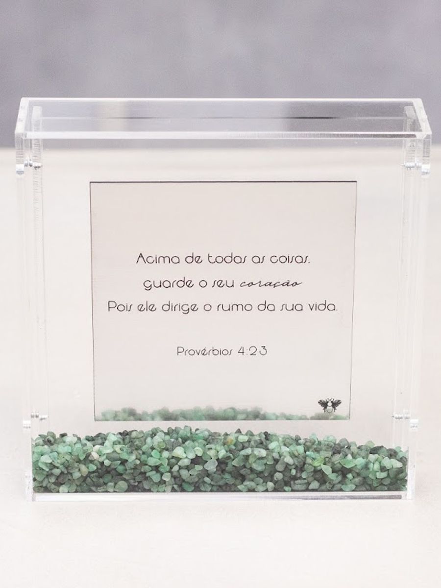 Coleção Fé — Quadro 15 x 15 cm