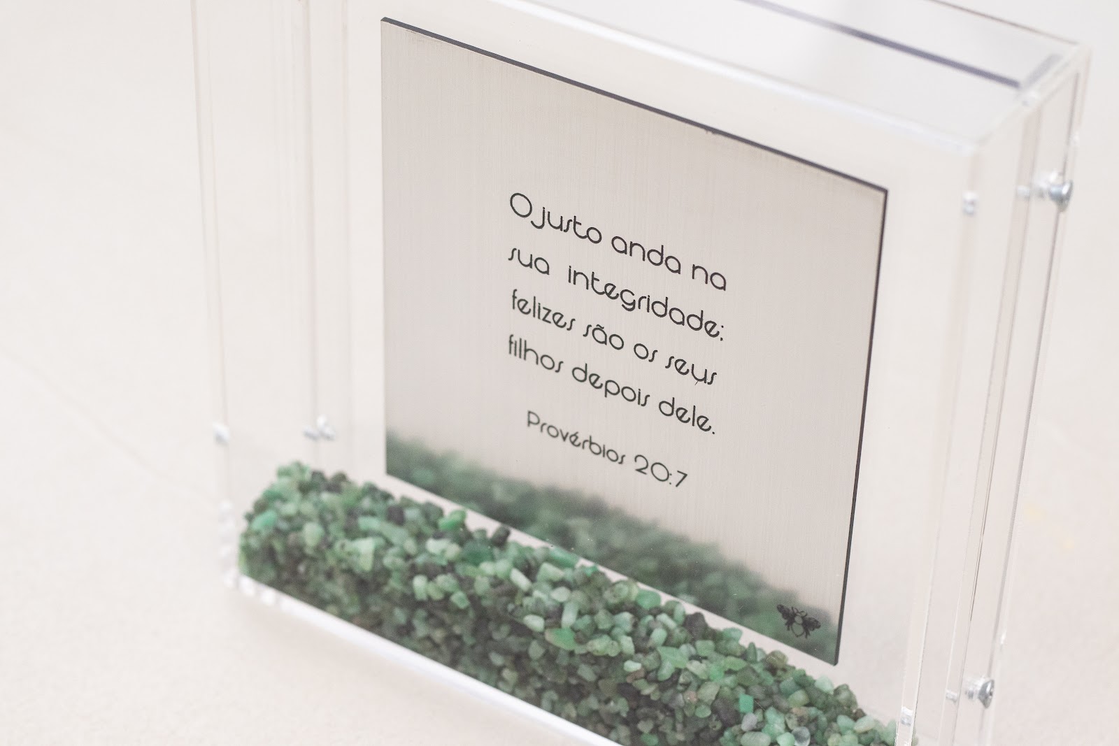 Coleção Fé — Quadro 15 x 15 cm