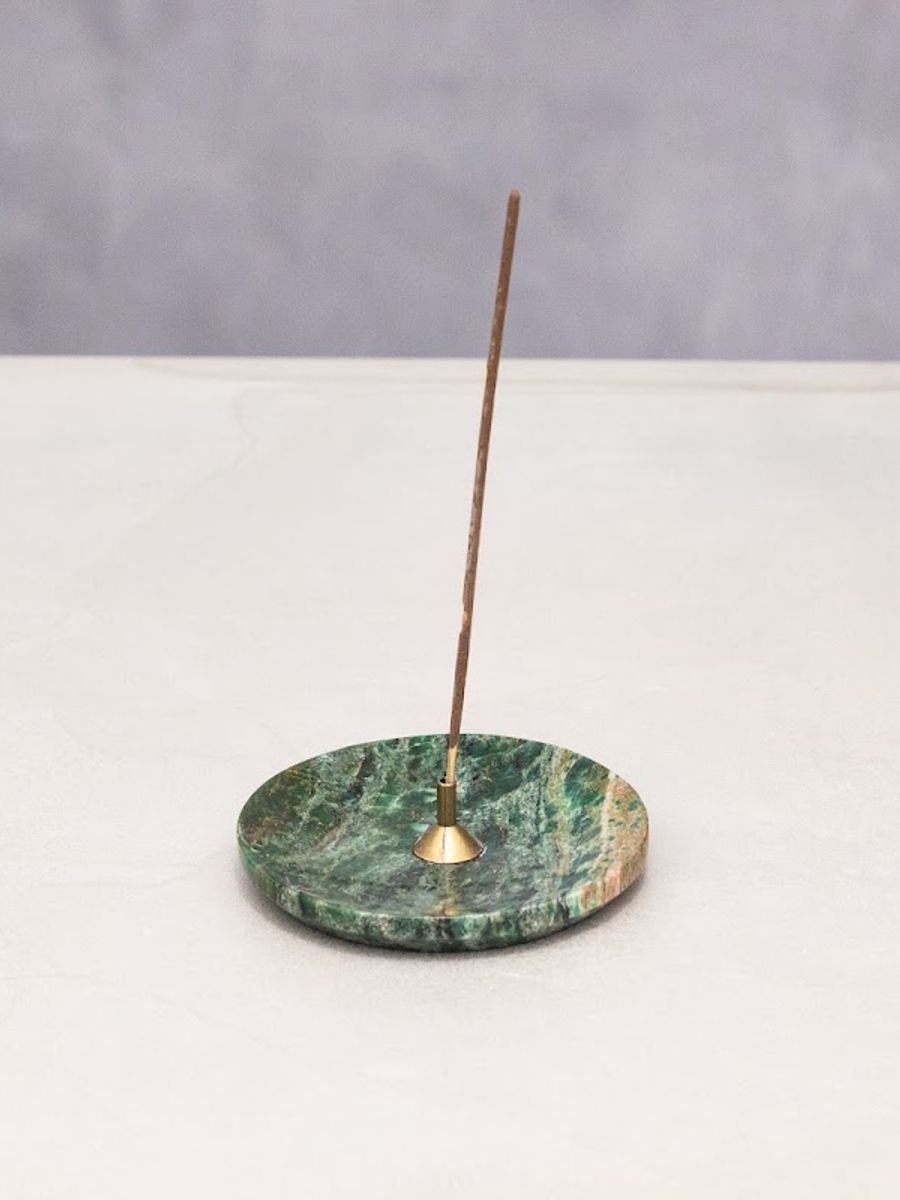 Porta-incenso Mini em Jadeíta